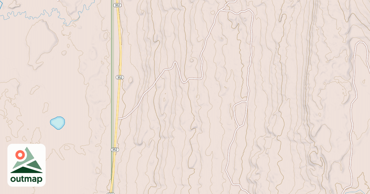Map of LAKE CREEK