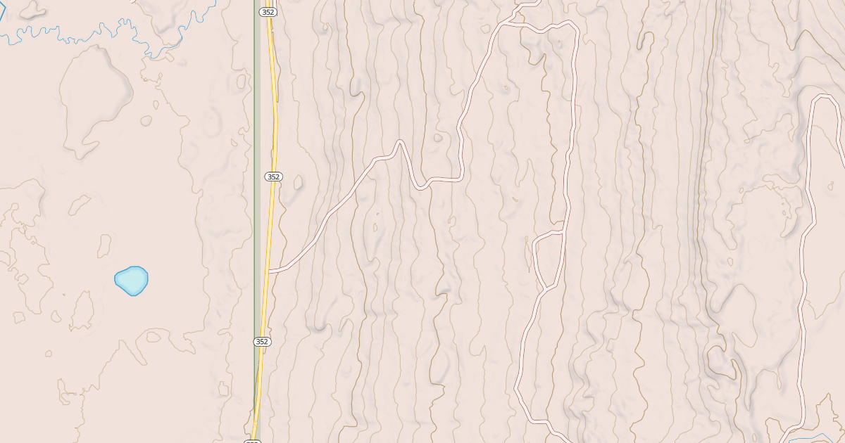 Map preview of LAKE CREEK