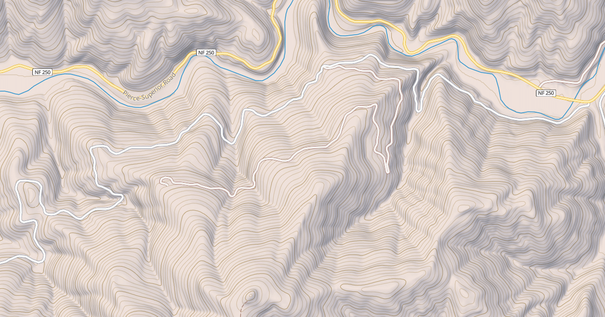 Map preview of COMET CREEK