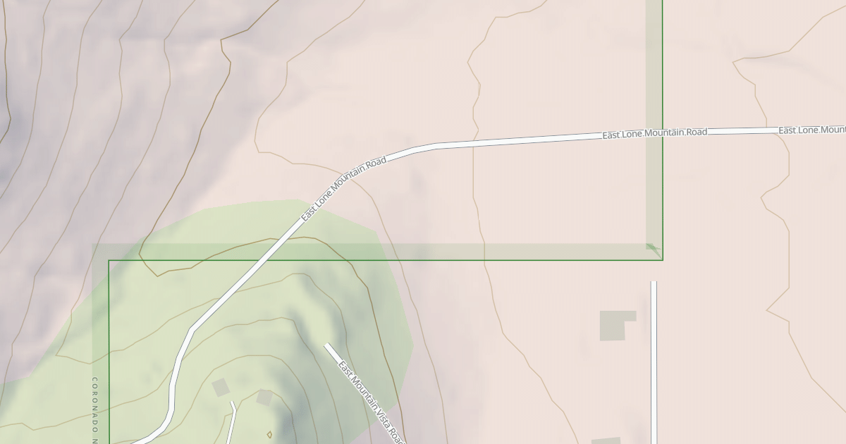 Map preview of LONE MOUNTAIN ROAD