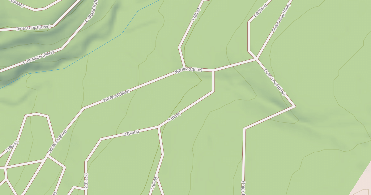 Map preview of Rock Run ATV Trails