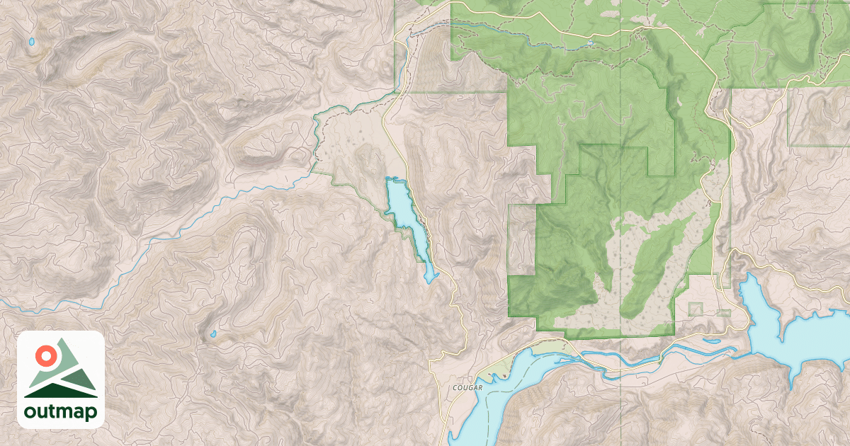Map of MERRILL LK