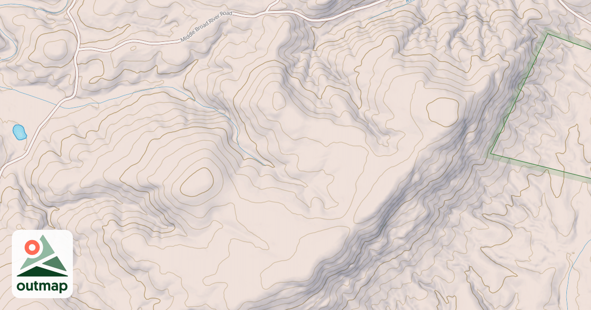 Map of KELLY MTN