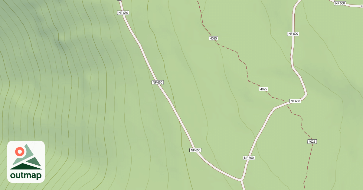 Map of GREEN RIDGE_LOOKOUT