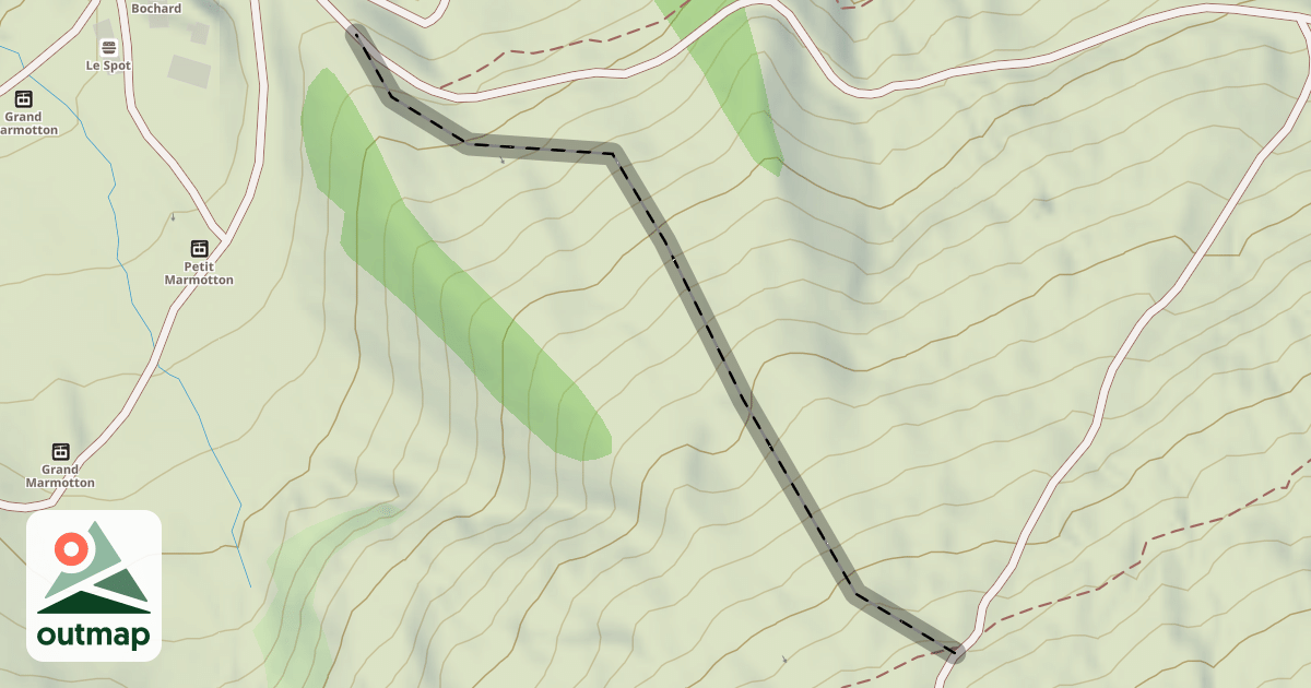 Map of Pylônes Bas