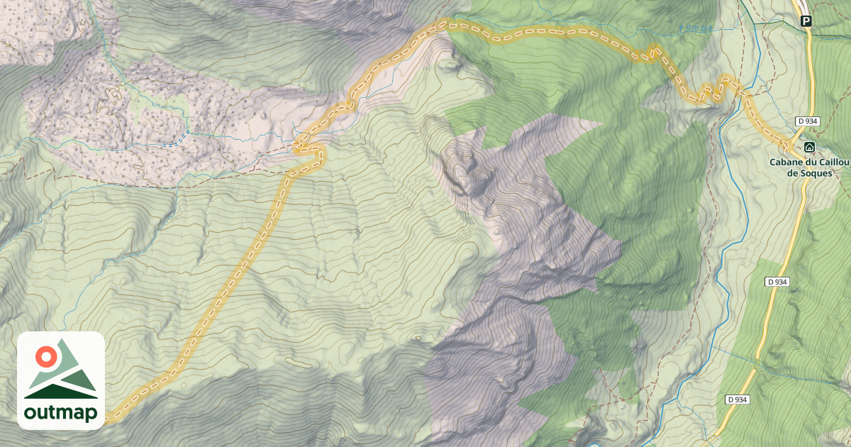 Map of Soum de Pombie — Soques