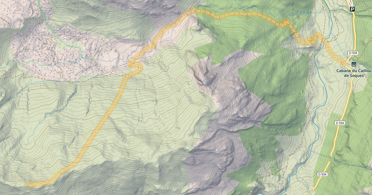 Map preview of Soum de Pombie — Soques