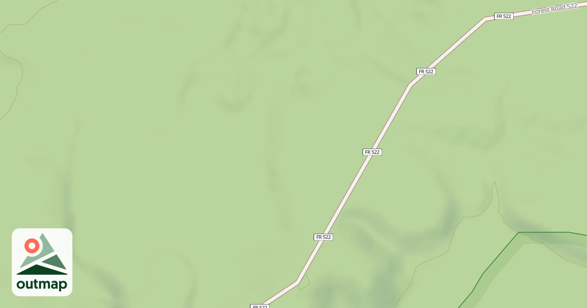 Map of FR 522F
