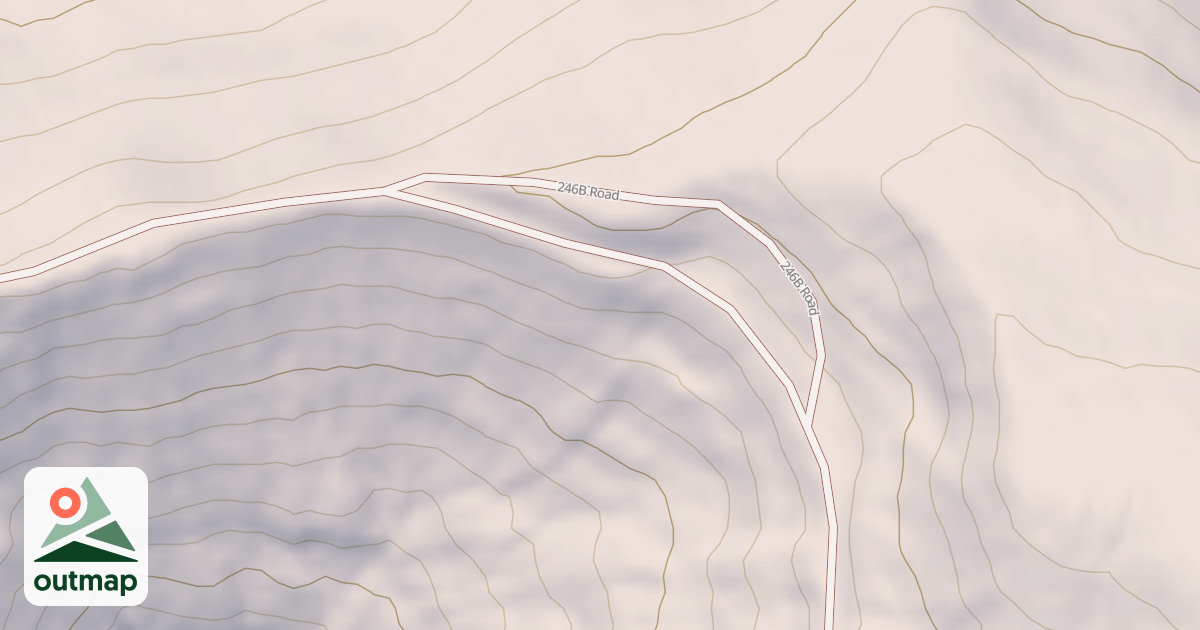 Map of BLM National GTLF Public Motorized Roads a53e0de4-6b81-485c-92c0-f7565da63a46