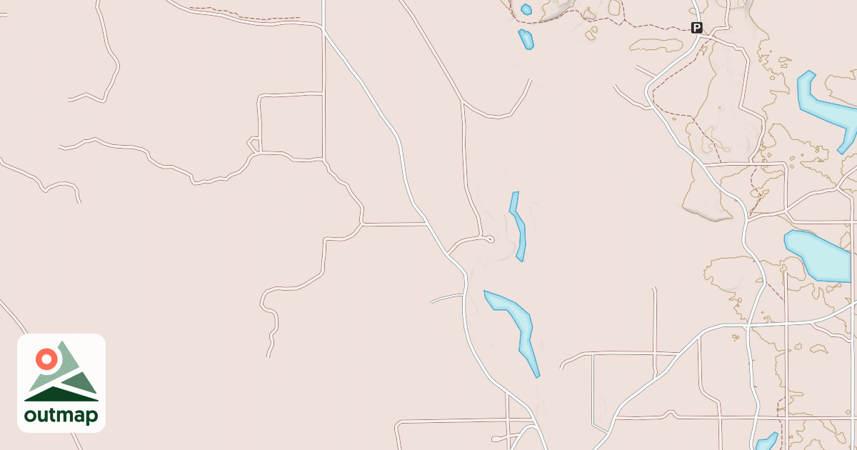 Map of Denton Creek Route