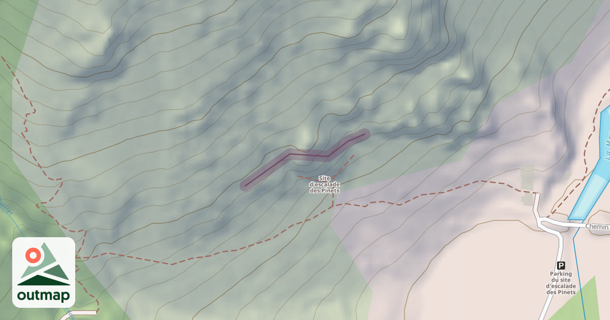 Map of Falaise Les Pinets