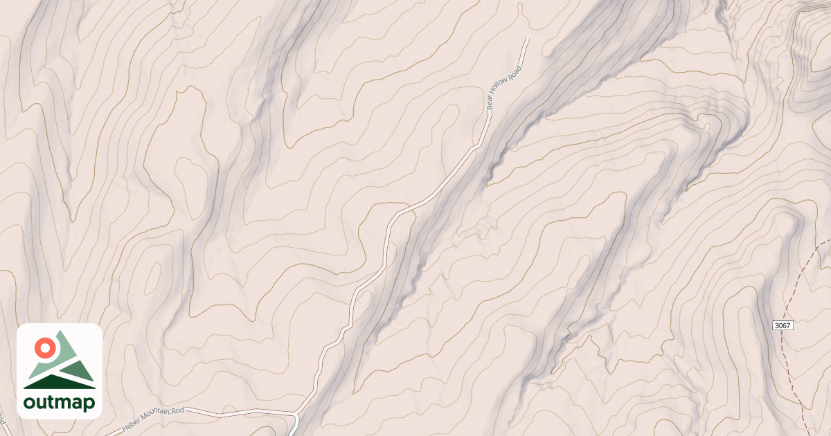 Map of BEAR HOLLOW