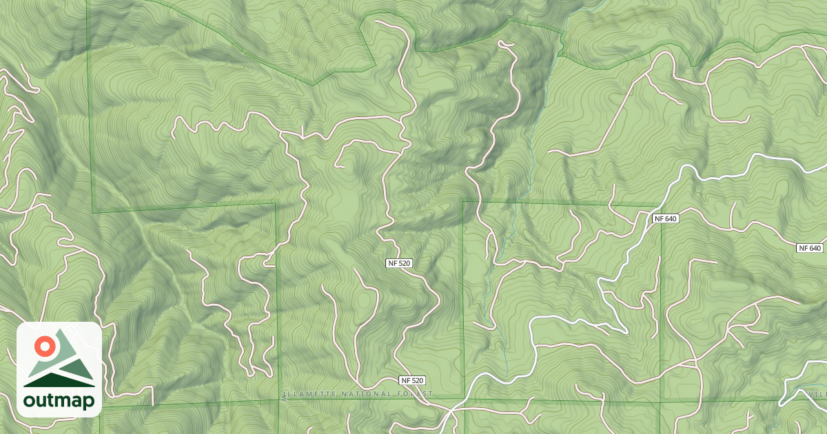 Map of JUDE RIDGE RD