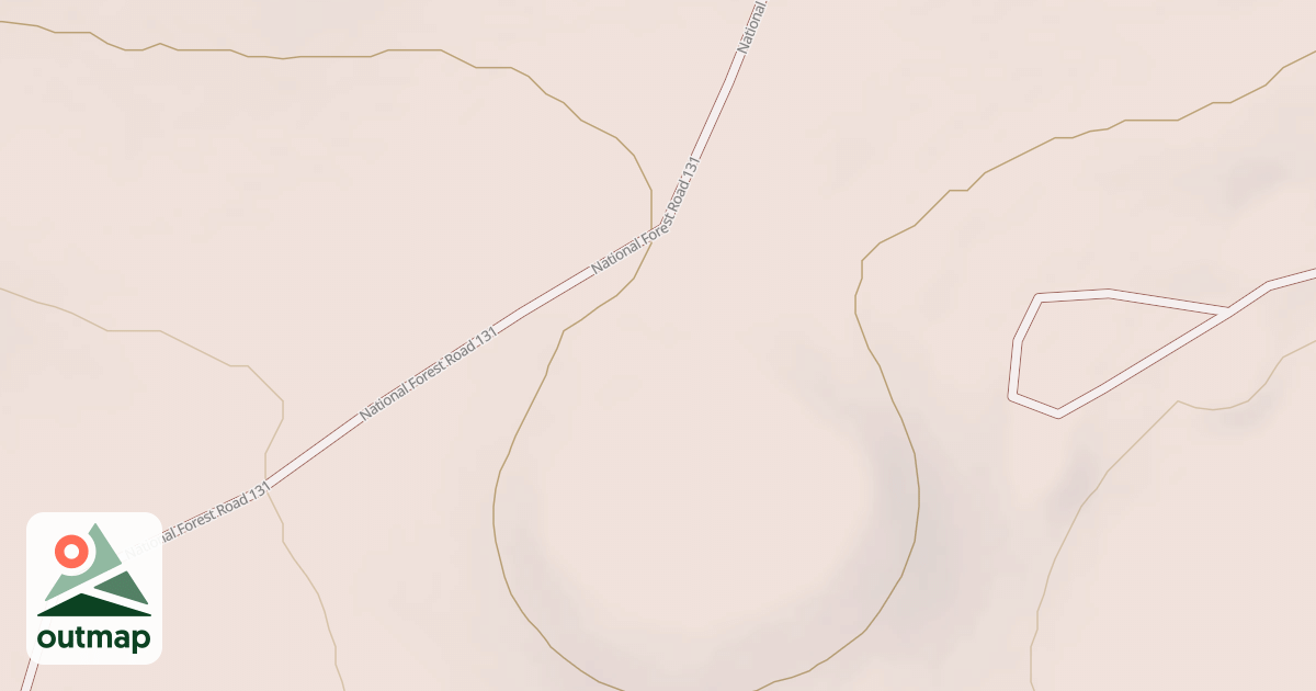 Map of USFS Motor Vehicle Use Map Roads {83F0675C-8657-4A2D-9606-F69C48CDC698}