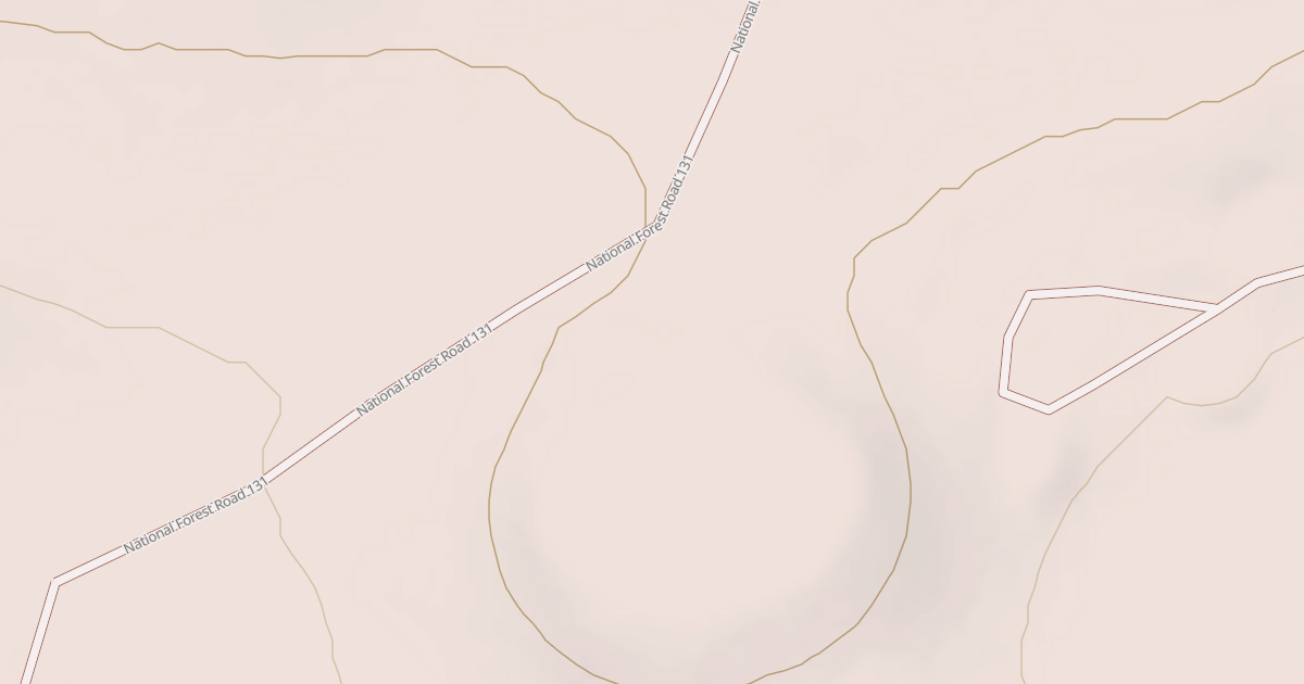 Map preview of USFS Motor Vehicle Use Map Roads {83F0675C-8657-4A2D-9606-F69C48CDC698}