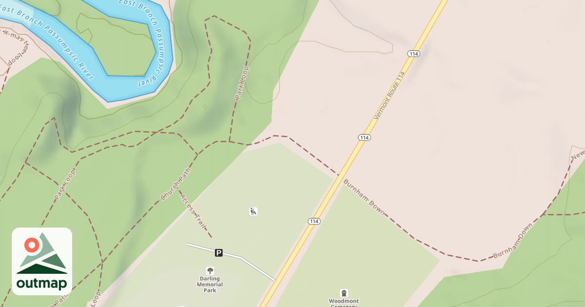 Map of Church Path