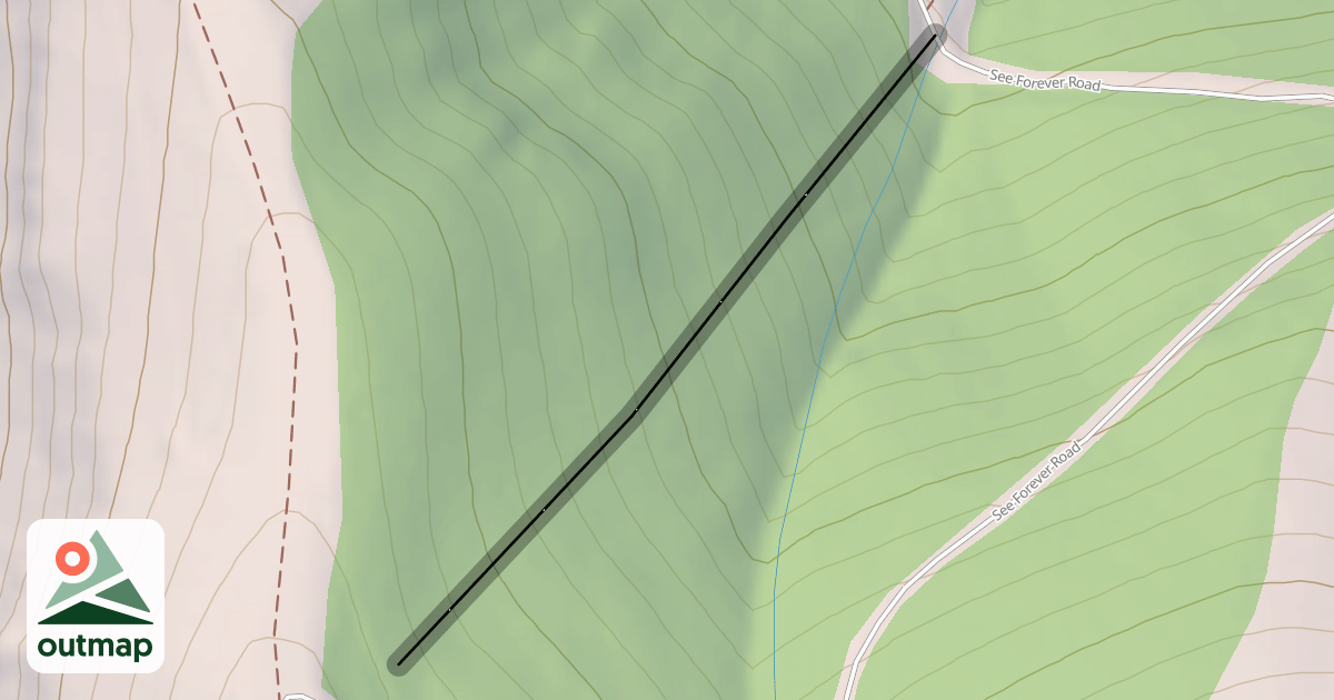 Map of West Drain