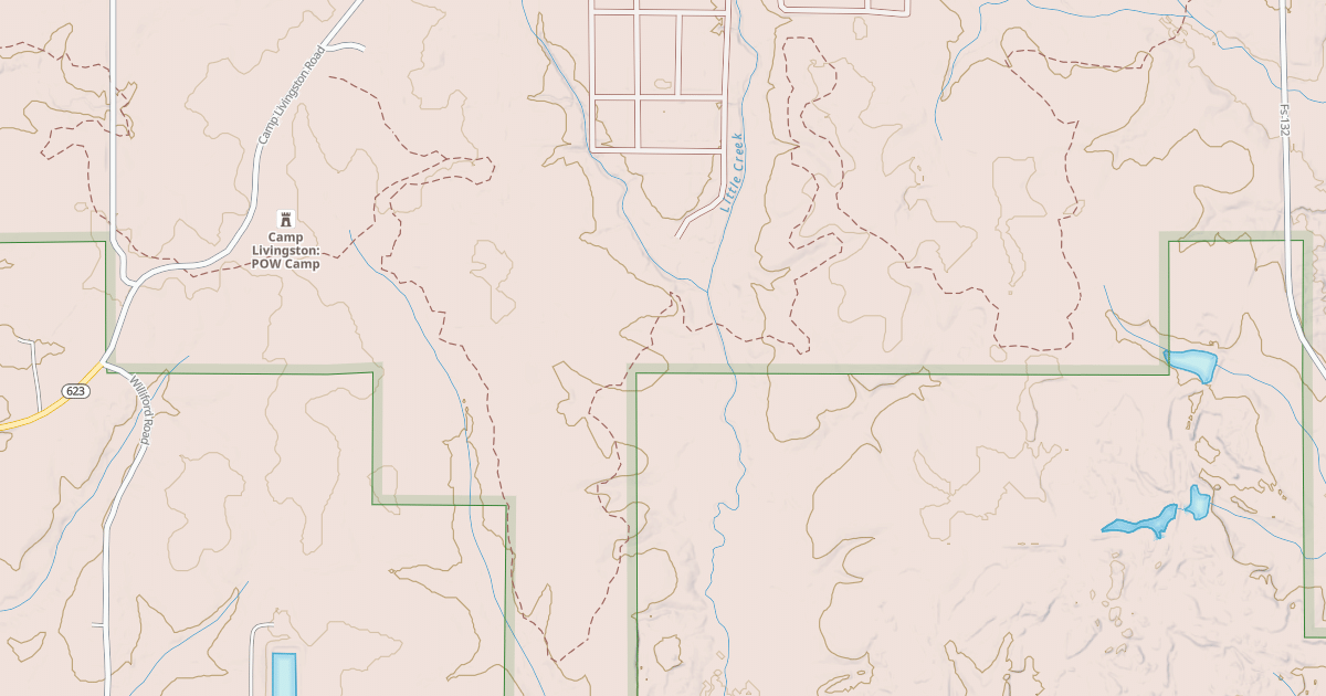 Map preview of Livingston Little Creek