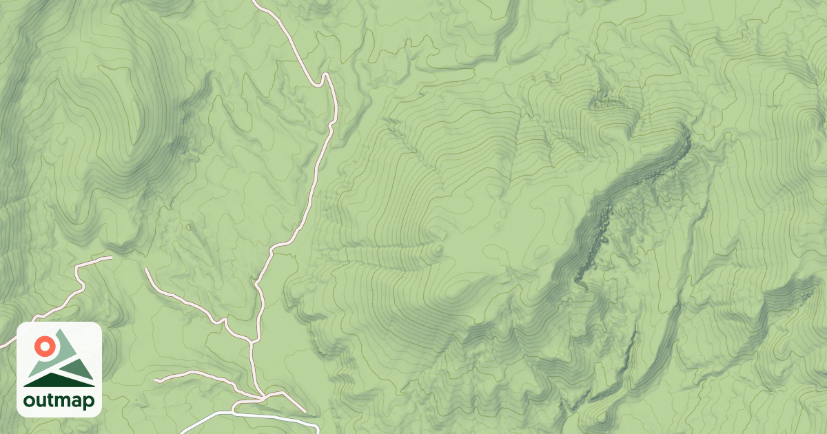 Map of LONE PINE SPRING