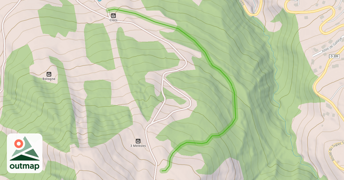 Map of Grande C