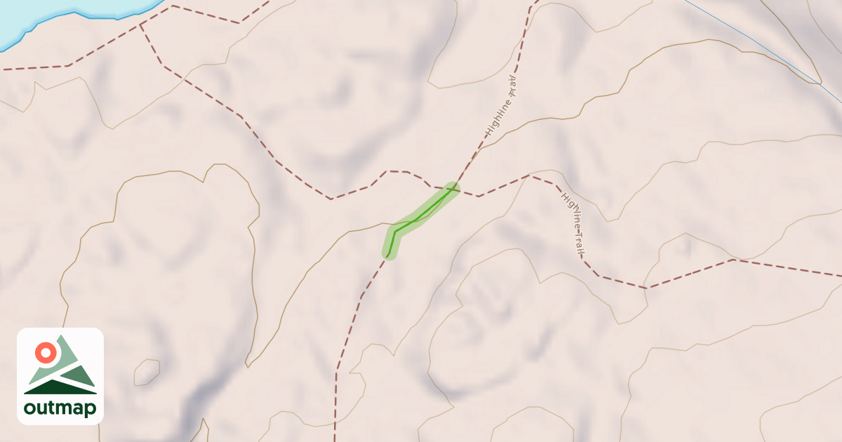 Map of Horseshoe Lake Trail