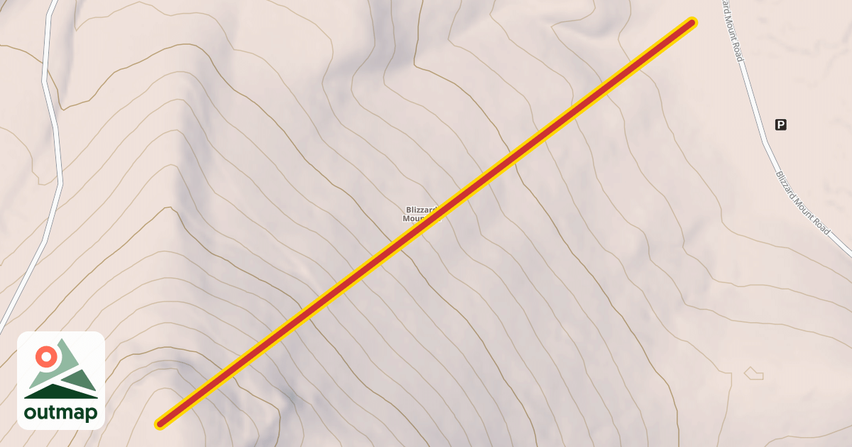Map of Ski Lift