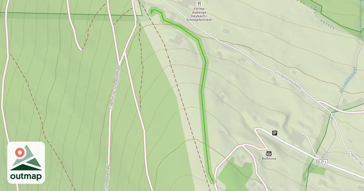 Map of Rothenbach