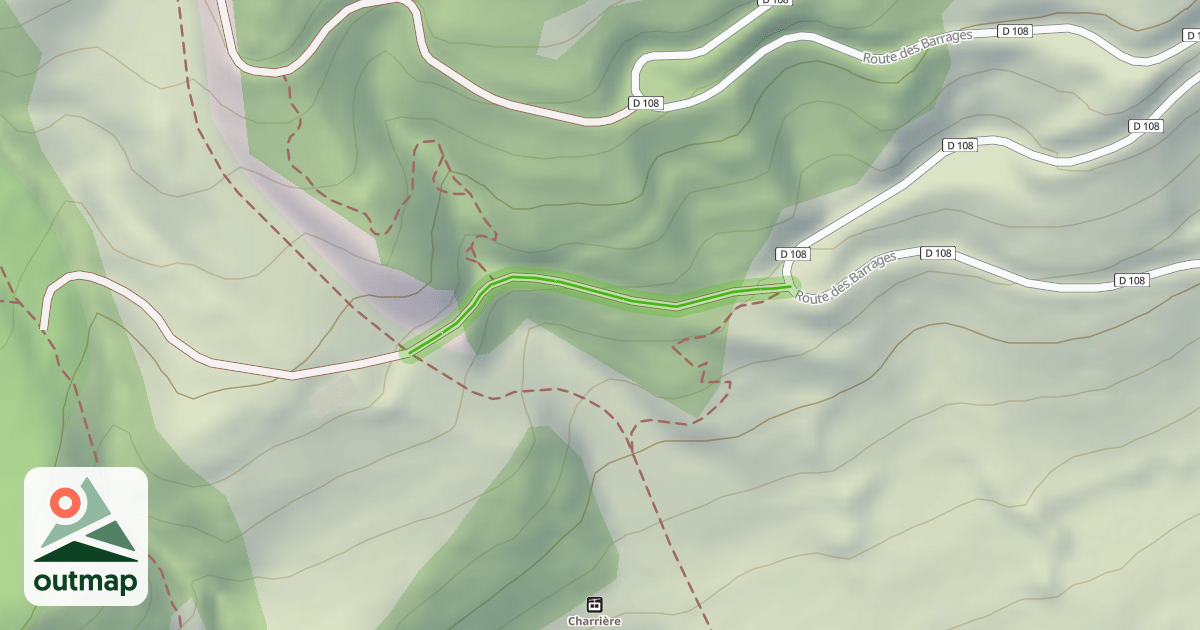 Map of Retour Côtes