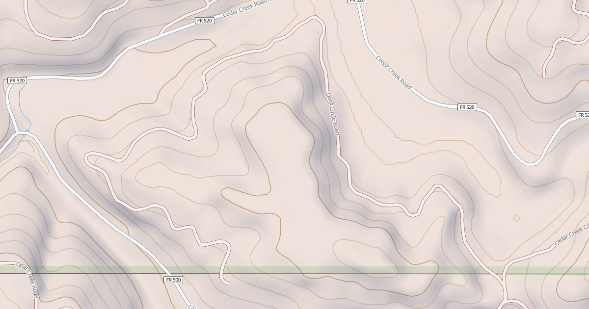 Map preview of DORA CIRCLE