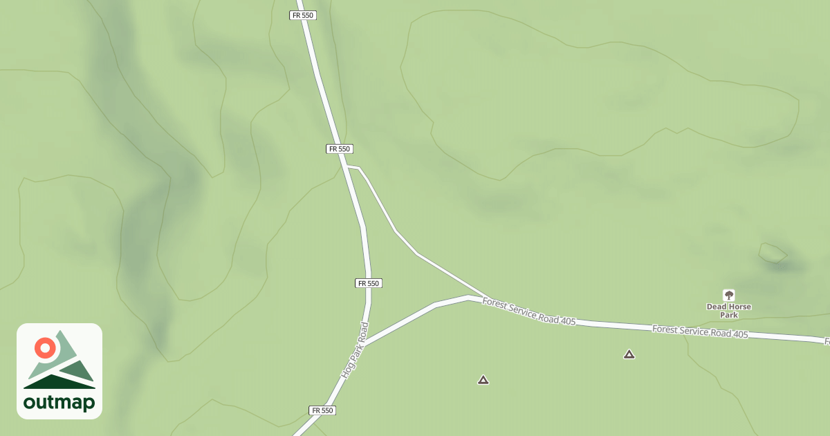 Map of DEAD HORSE SPUR E