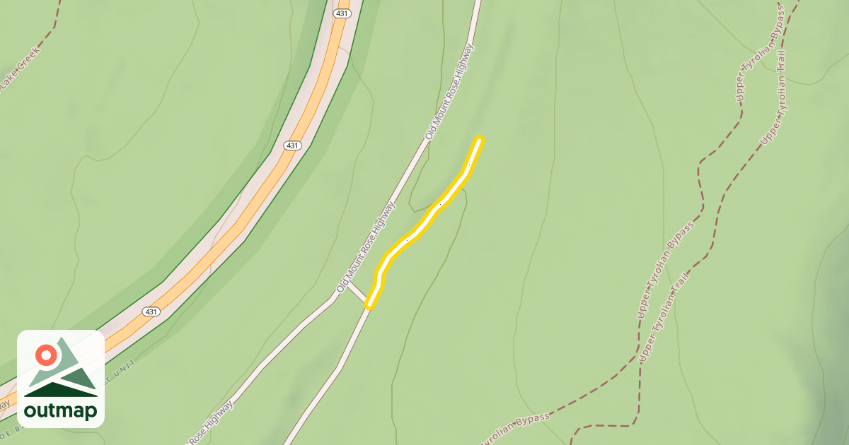 Map of Lower Tyrolean