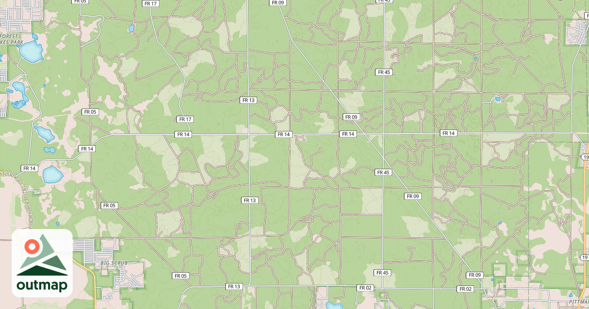 Map of SOUTH CROSS