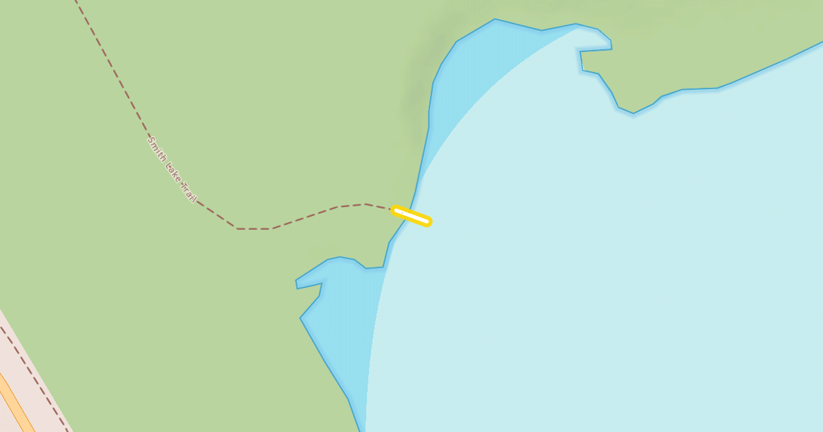 Map preview of T-Field Smith Lake Connector