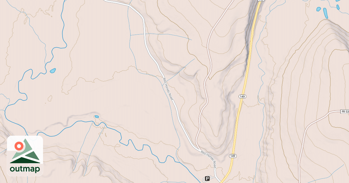 Map of RITO HONDO