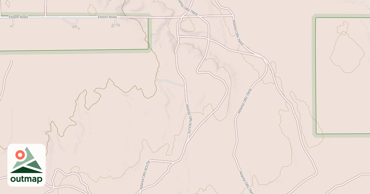 Map of Atlanta Trail