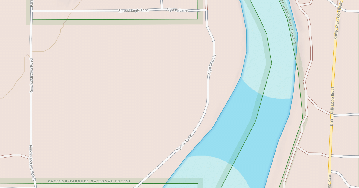 Map preview of MCCREA TIMBER