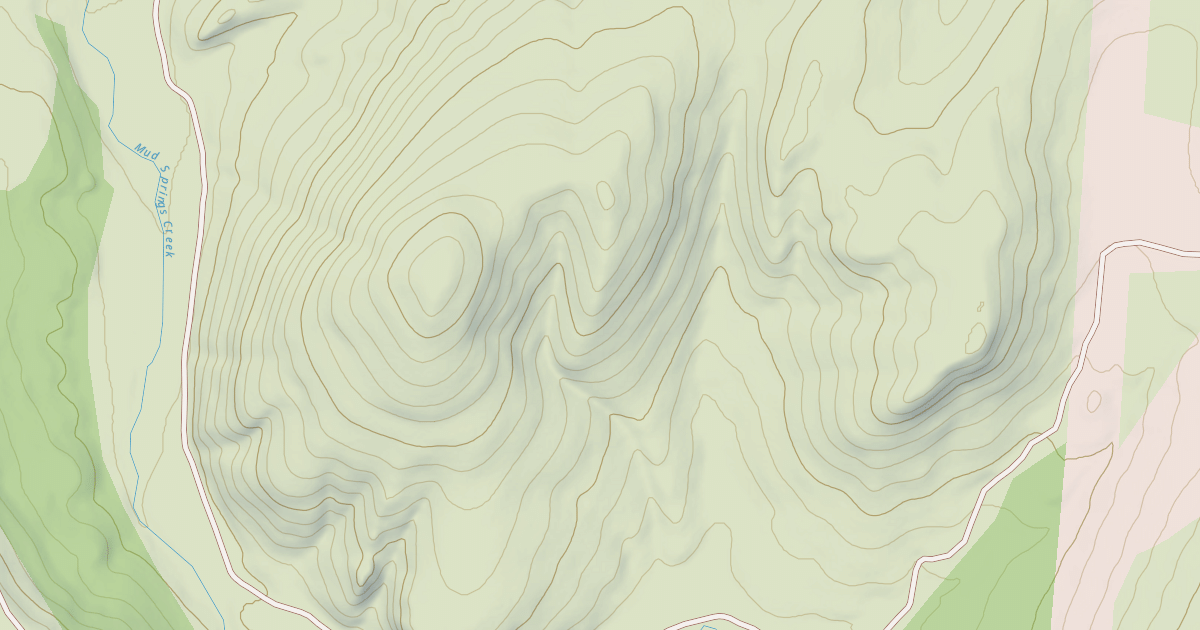 Map preview of USFS Motor Vehicle Use Map Roads {63B3C6BC-14A7-4132-8BAA-605E4E6916CC}