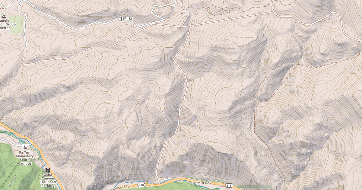 Map preview of MAES CANYON