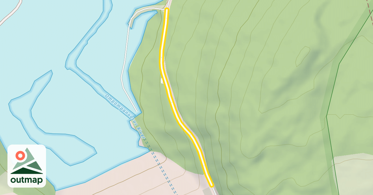 Map of Buzzell Bridge Road