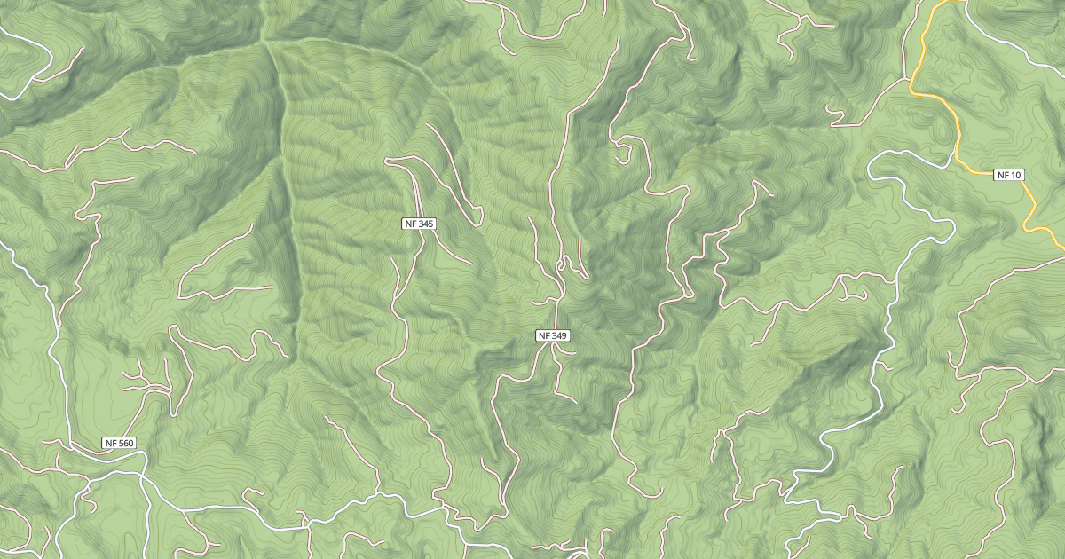 Map preview of LUCKY BUTTE ROAD