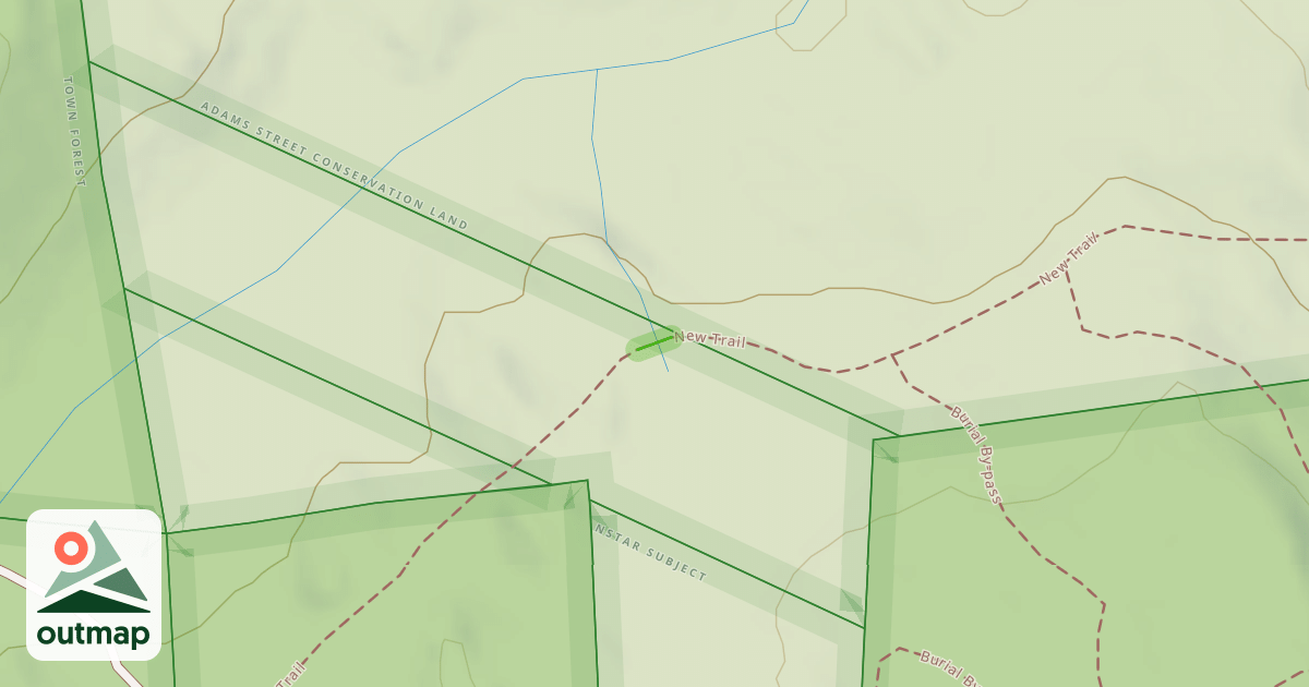 Map of New Trail
