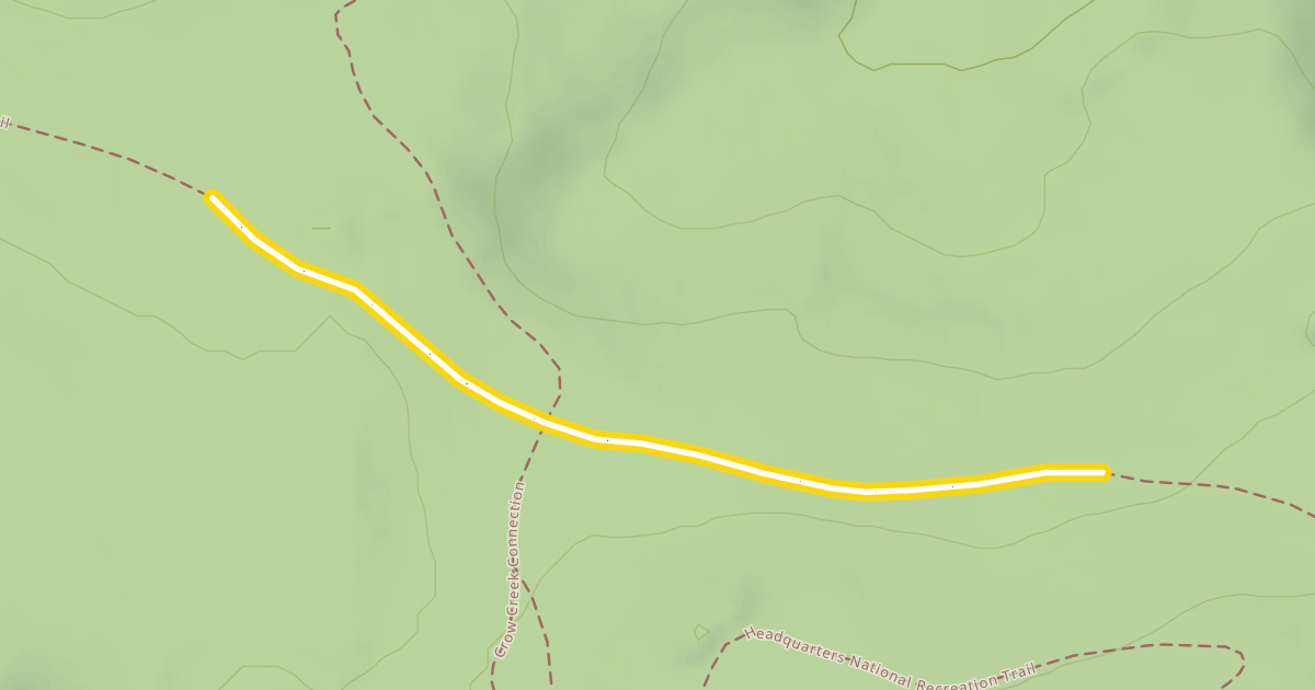 Map preview of Summit Trail