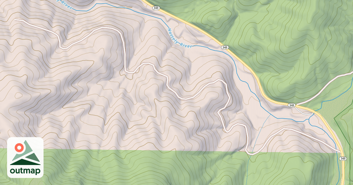Map of EDWARDS COVE ROAD