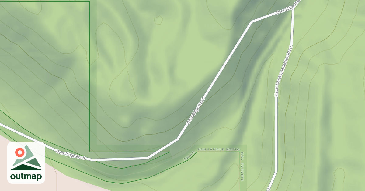 Map of PLACER CREEK CONNECTION