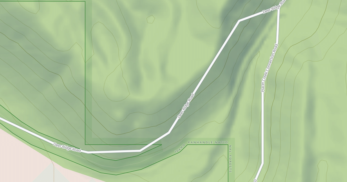 Map preview of PLACER CREEK CONNECTION