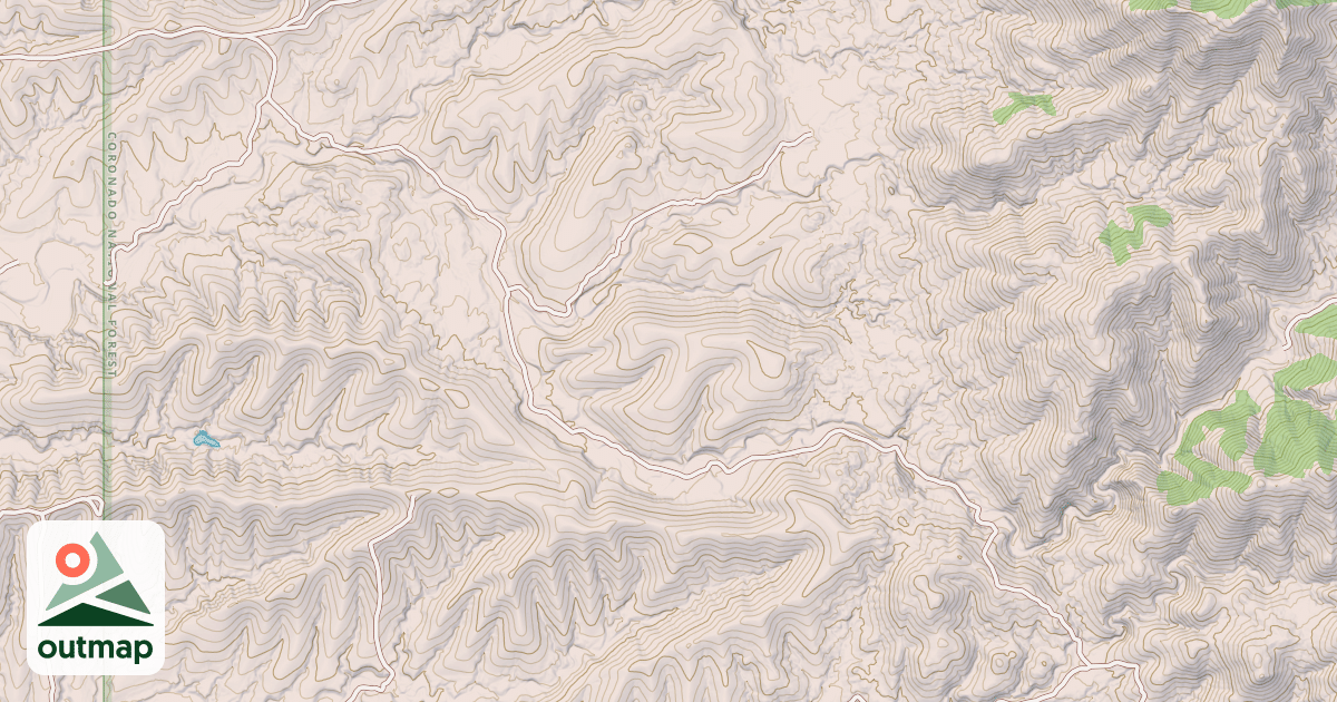 Map of LA PALOMA