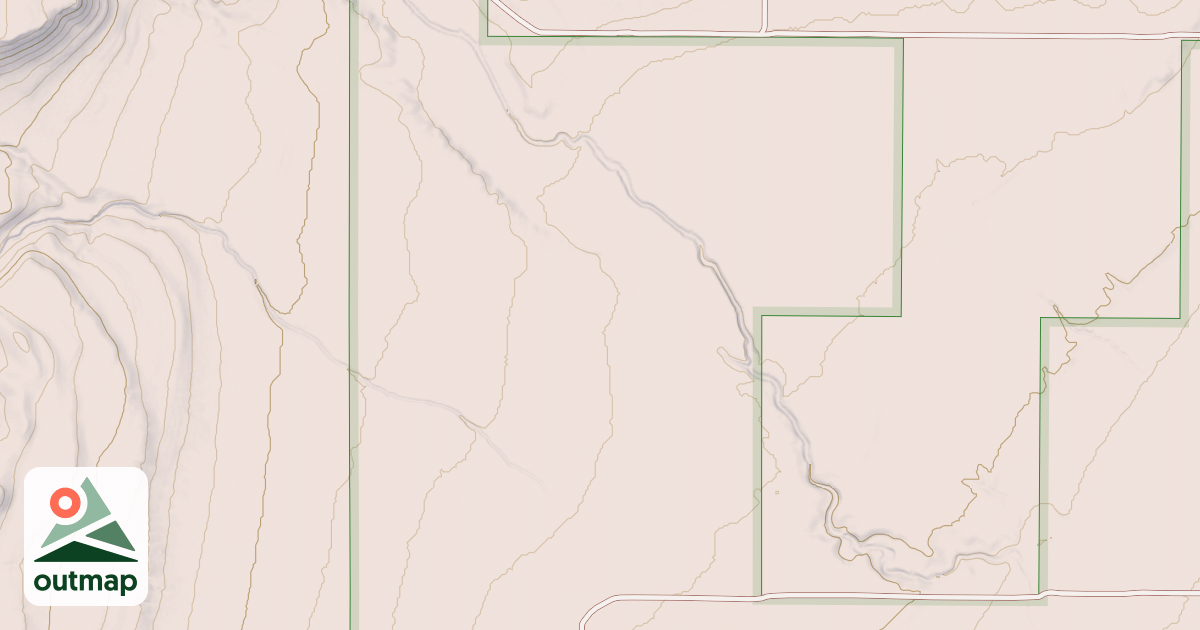 Map of NORTH CANYON B