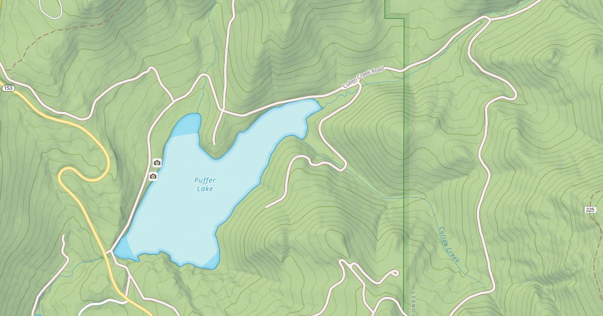 Map preview of Rigger To Puffer Lake