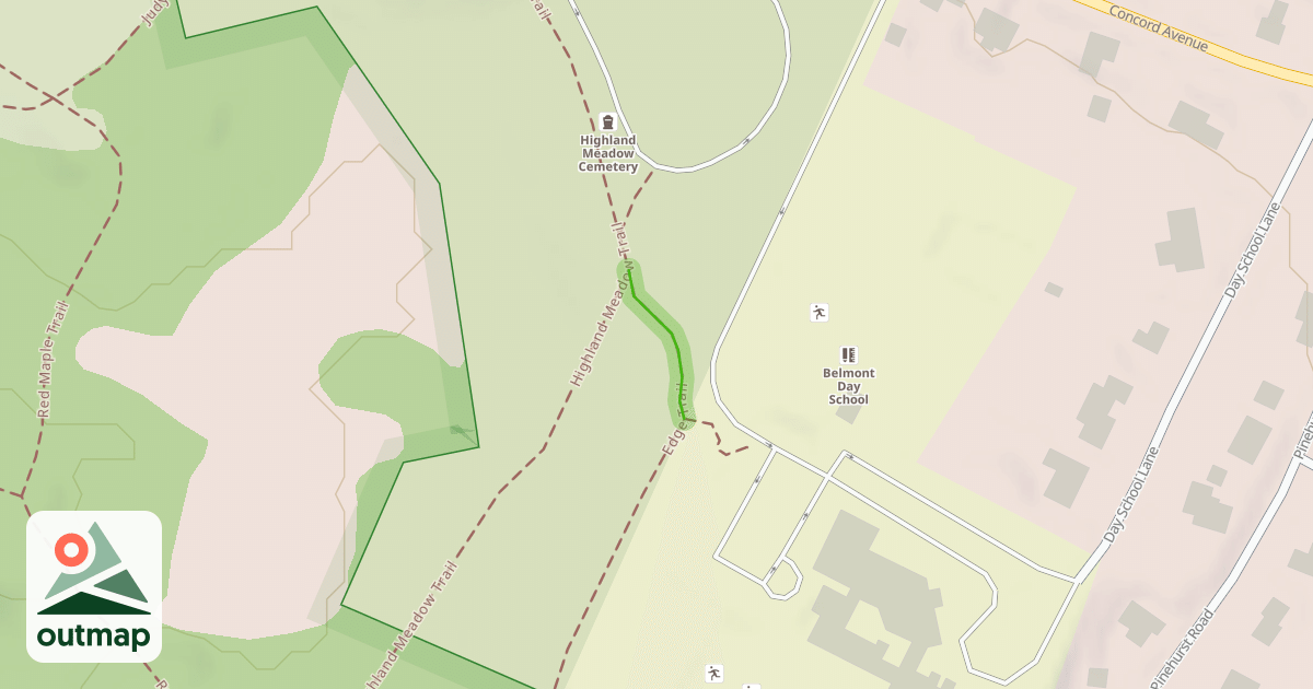 Map of Edge Trail