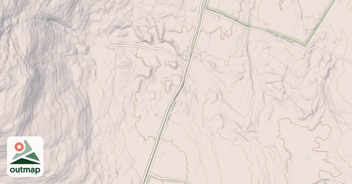 Map of Croydon Tpke